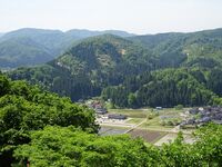 Torigoejô(vieuw to Ikkô-ikki no sato)).JPG