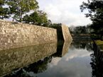 Inner moat and main keep foundation