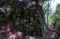 Kannonji Castle 310 Ishigaki 2016.jpg